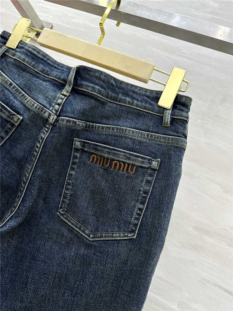 M1um1u low-rise skinny jeans