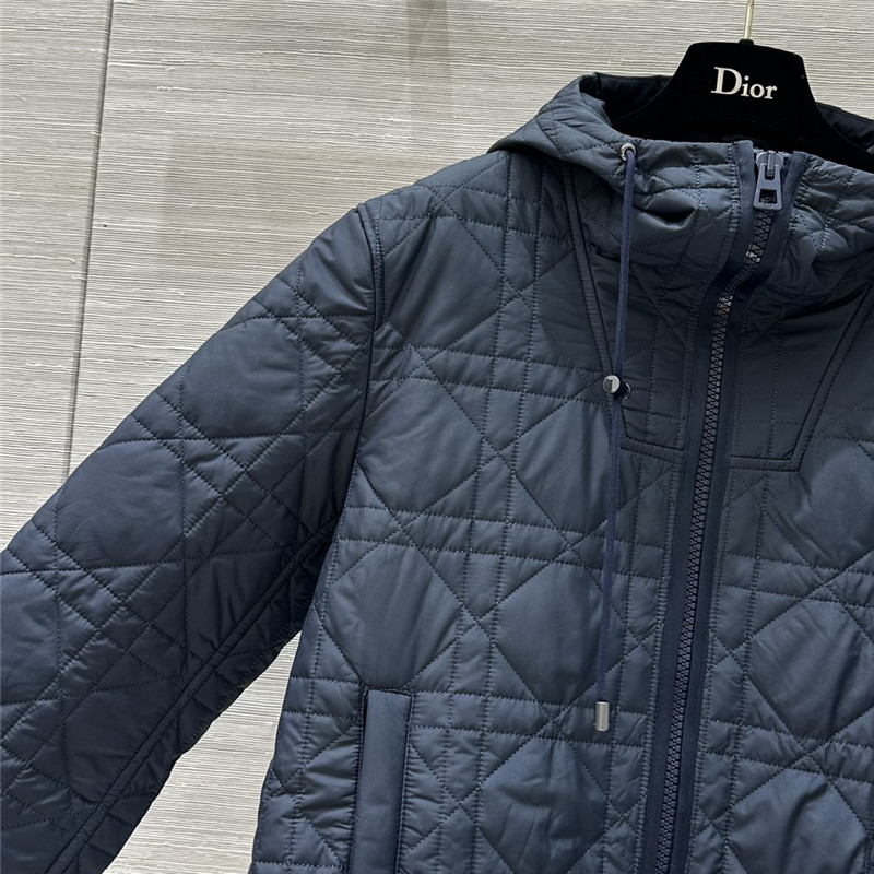 D10r hooded padded jacket