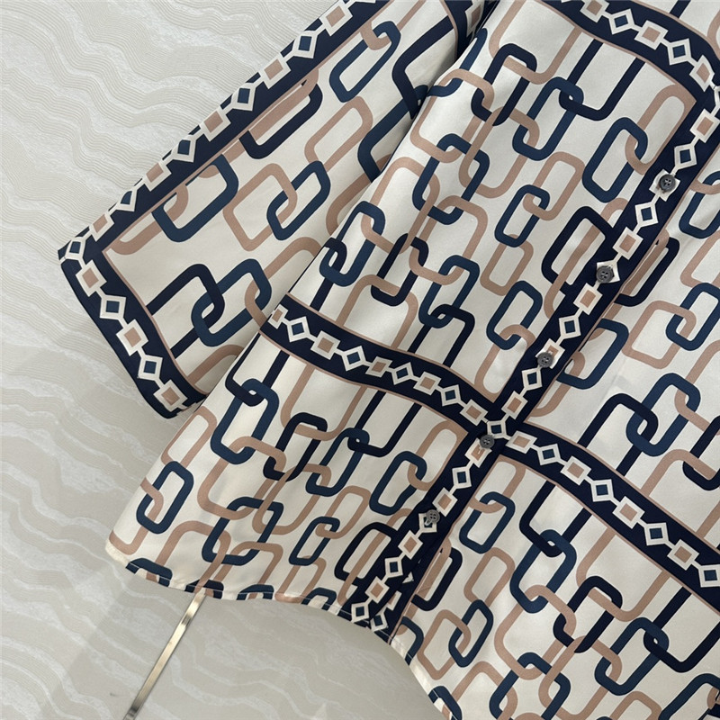 Vanitoo printed silk shirt