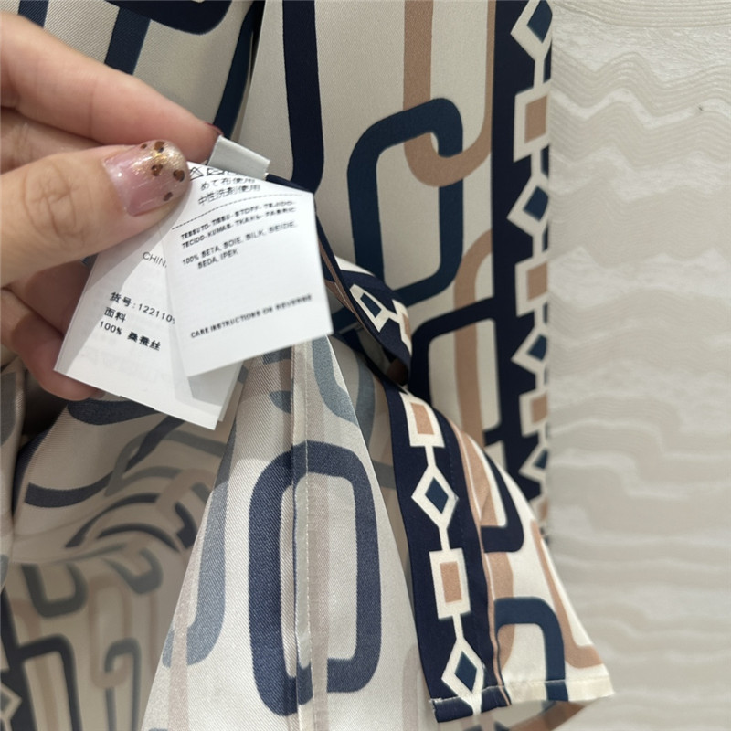 Vanitoo printed silk shirt