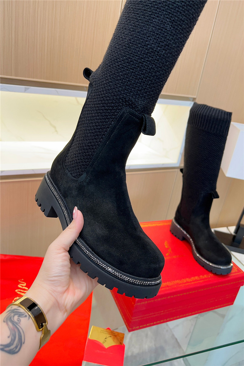 Rene Caovilla Cortina Suede Chelsea Boots