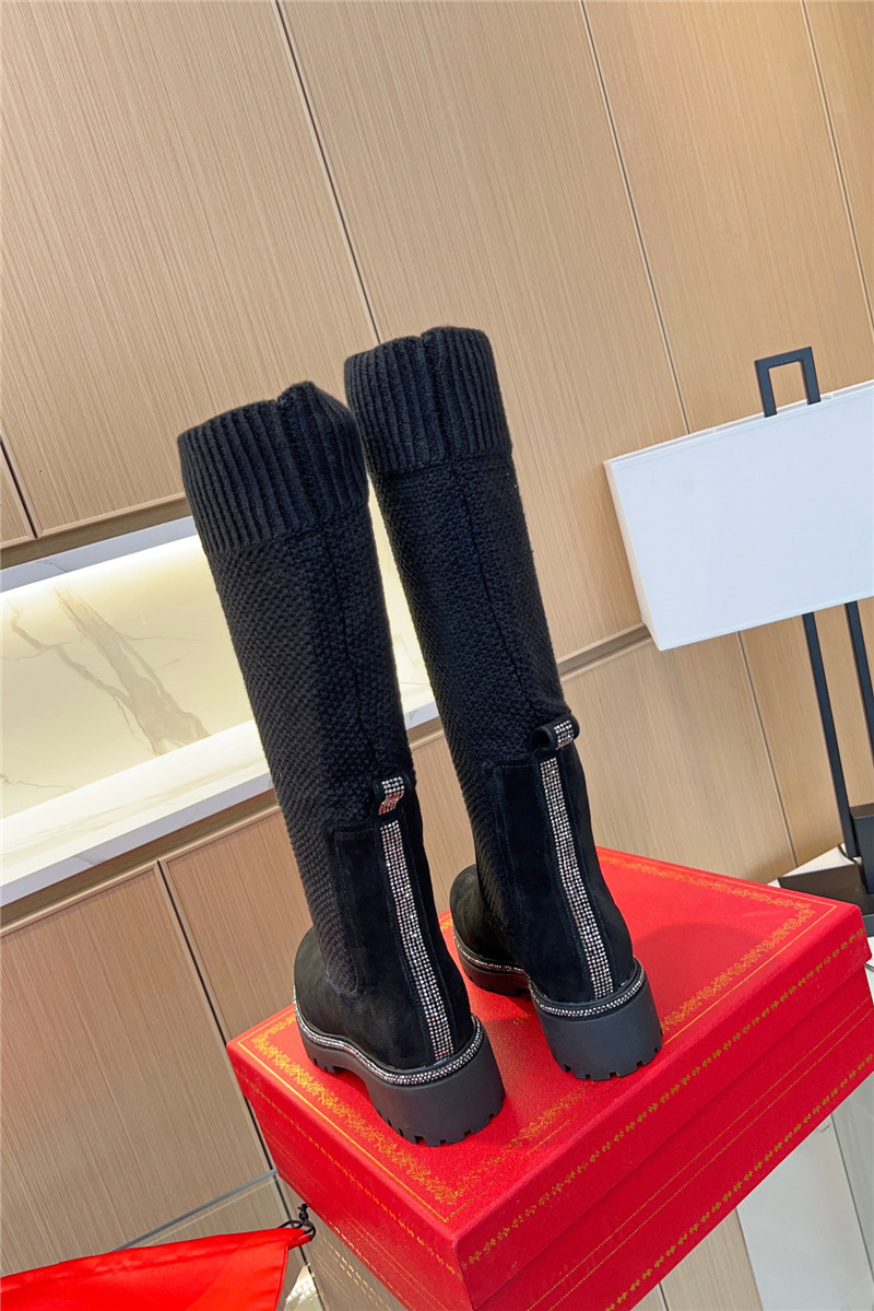 Rene Caovilla Cortina Suede Chelsea Boots