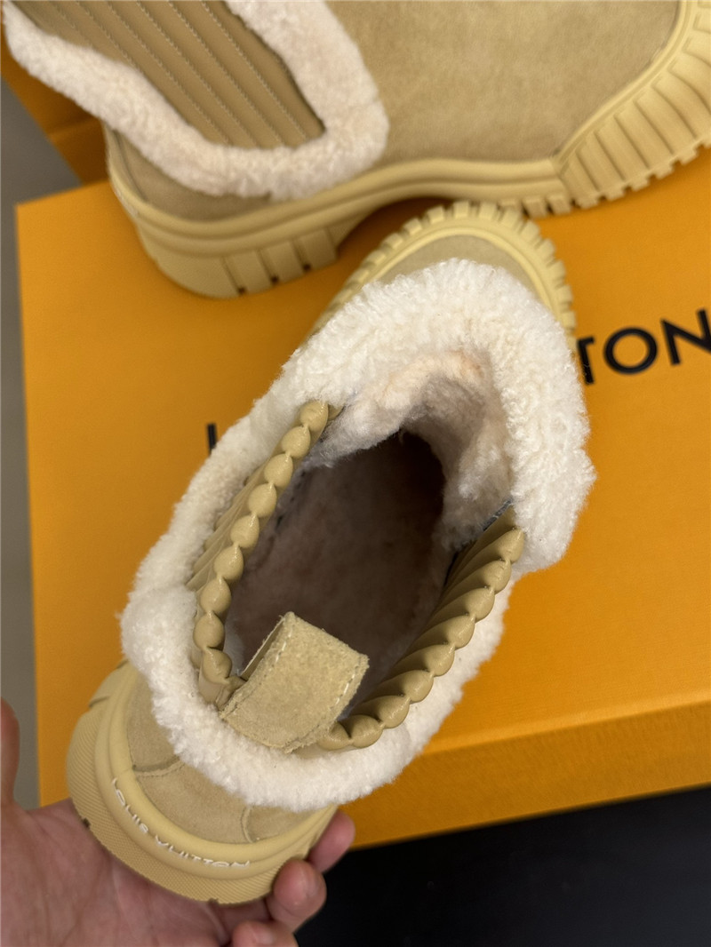 l0vis Vvtt0n ruby flat ranger boots in beige