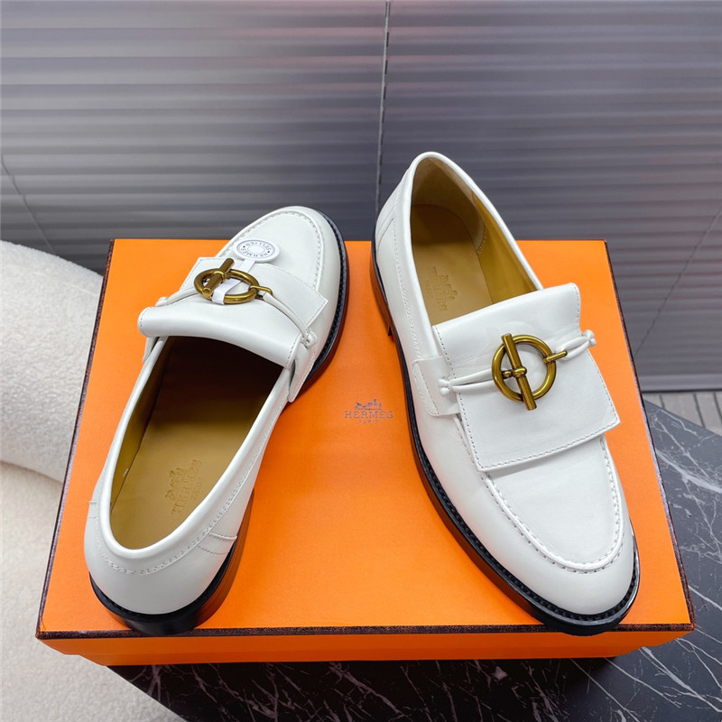 H**me5 impact loafers white