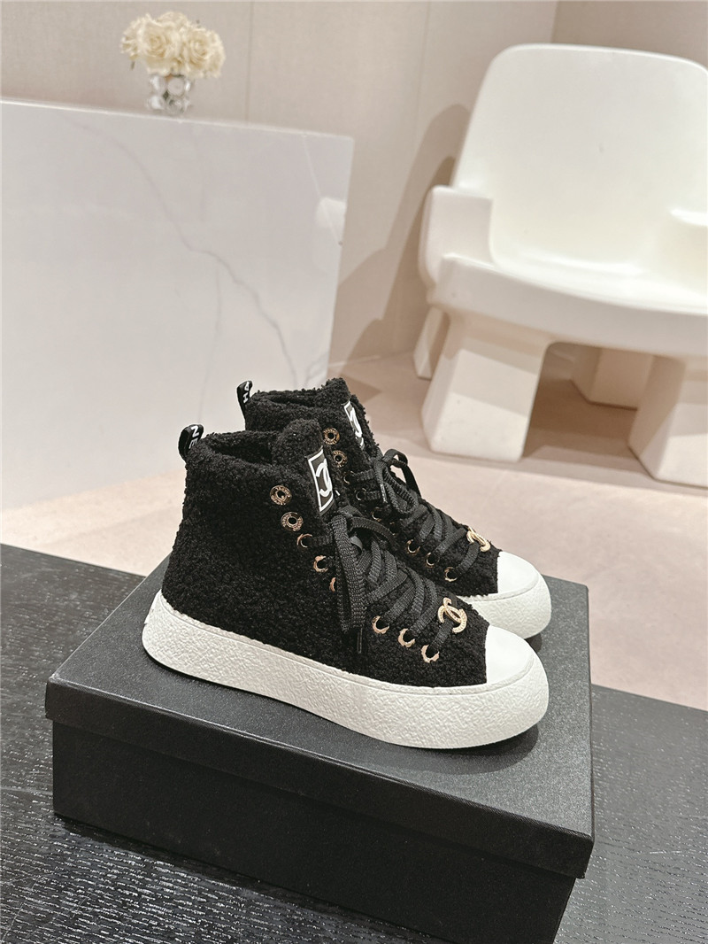 Ch**el high top sneakers black