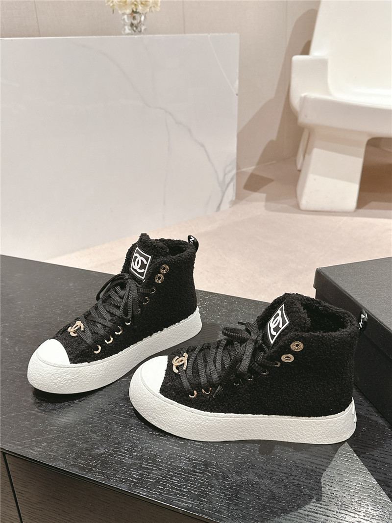 Ch**el high top sneakers black