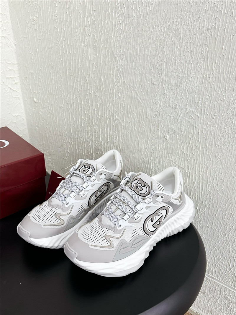 Gvc*1 gray gg ripple sneakers