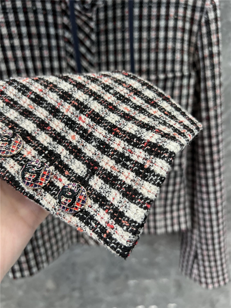 Ch**el drawstring hooded jacket