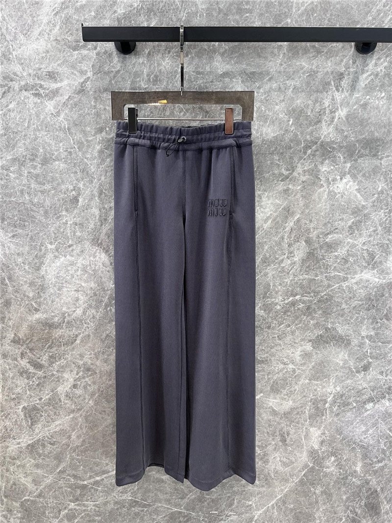 M1um1u casual straight trousers