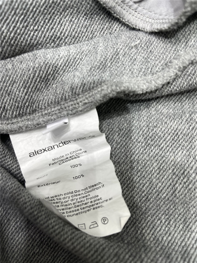 A1exa*der wang casual straight pants