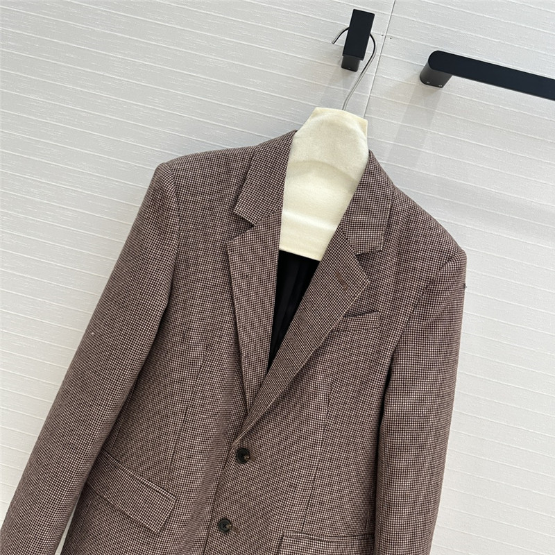 Ce1i*e houndstooth oversized suit