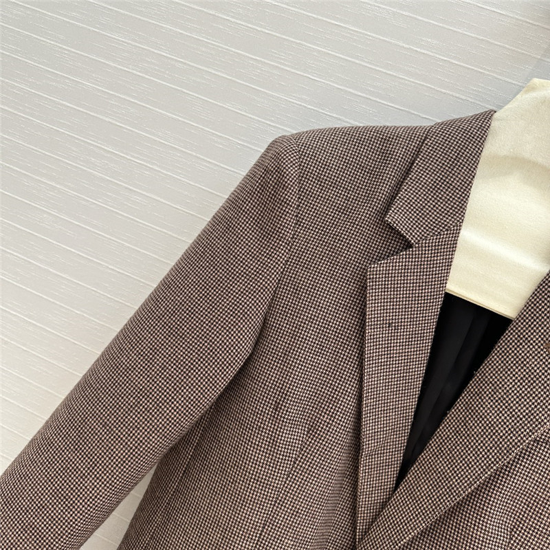 Ce1i*e houndstooth oversized suit