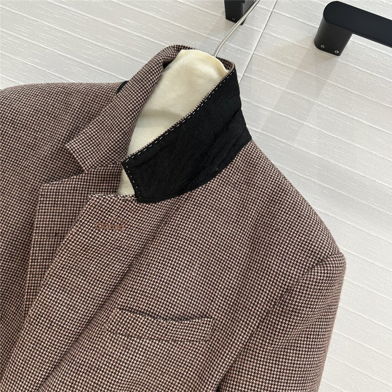 Ce1i*e houndstooth oversized suit