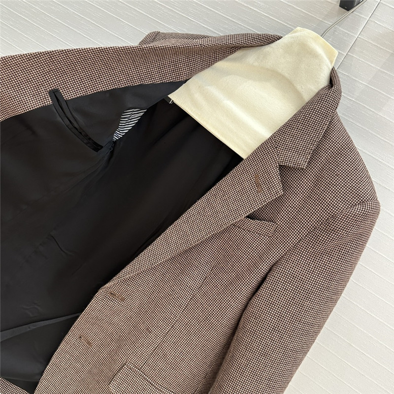 Ce1i*e houndstooth oversized suit