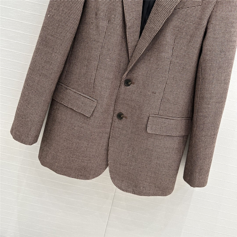 Ce1i*e houndstooth oversized suit