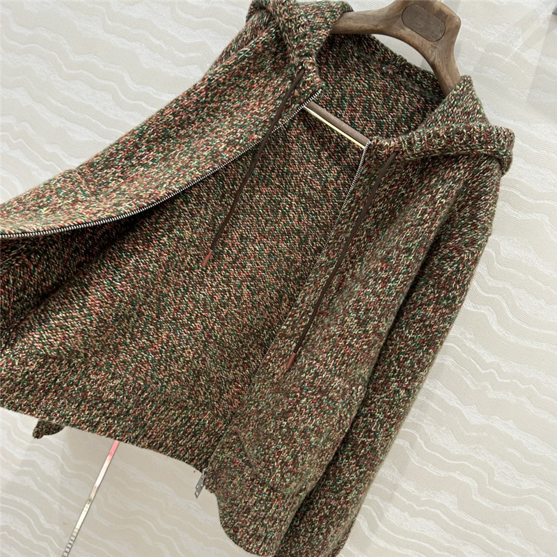 L0r0 P1ana hooded cashmere jacket