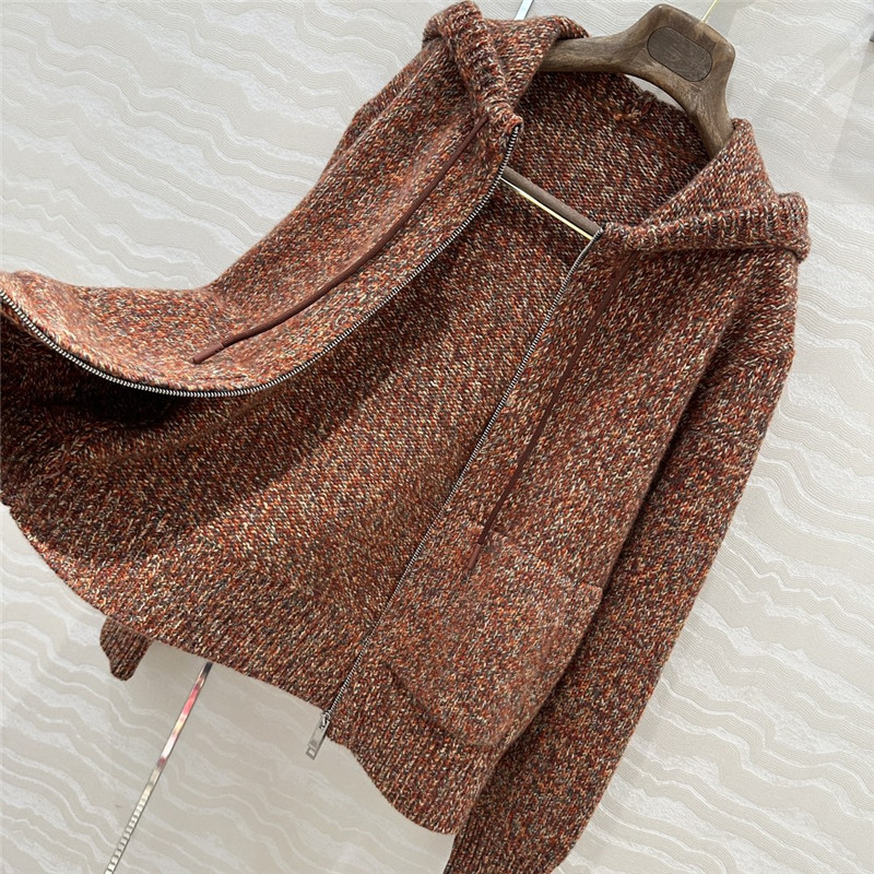 L0r0 P1ana hooded cashmere jacket