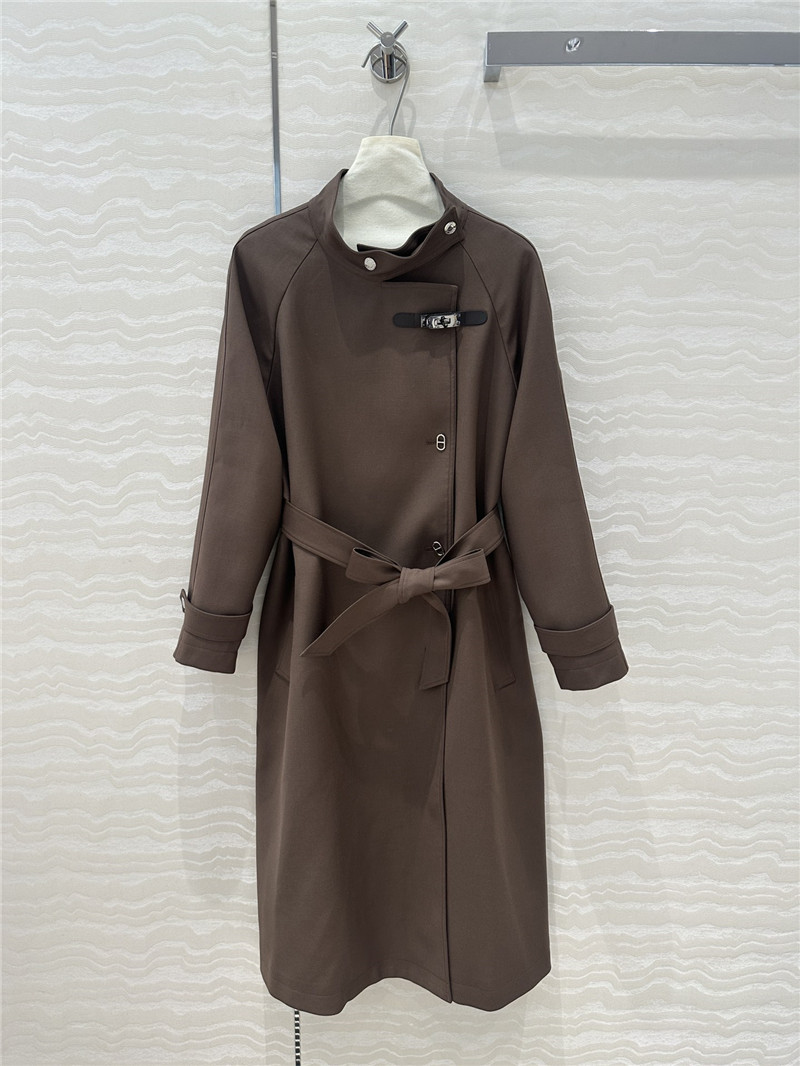 H**me5 oversized trench coat