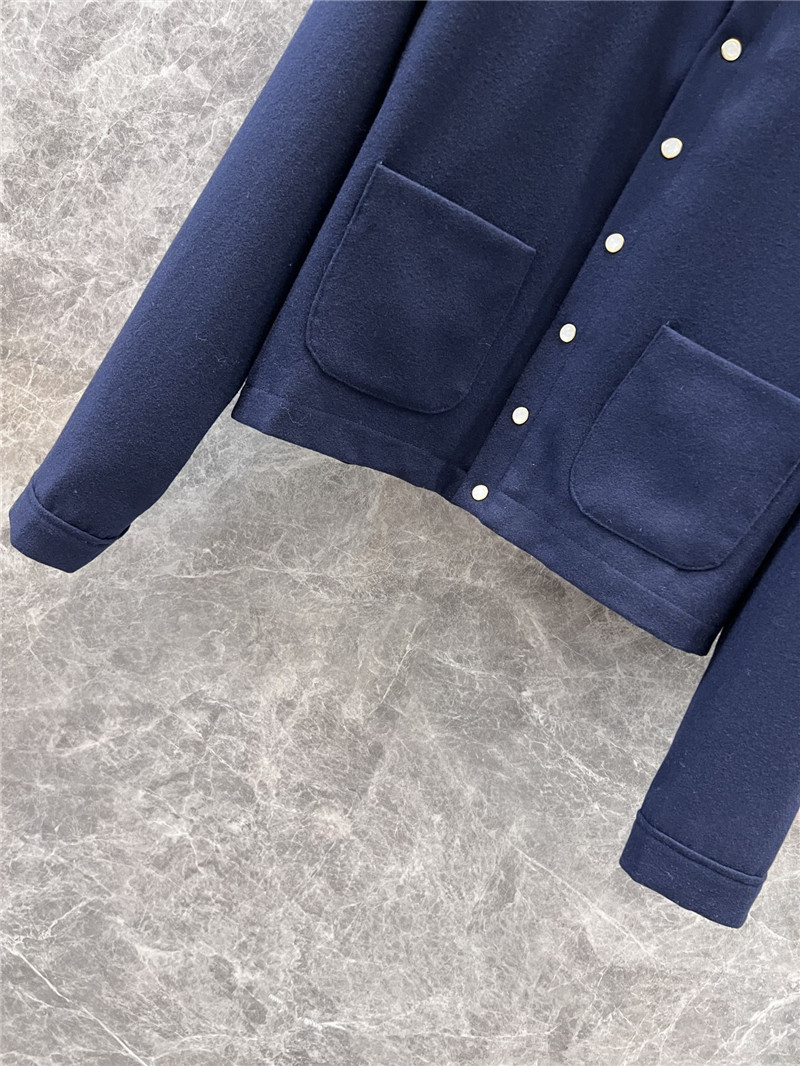 Ce1i*e single-breasted wool coat