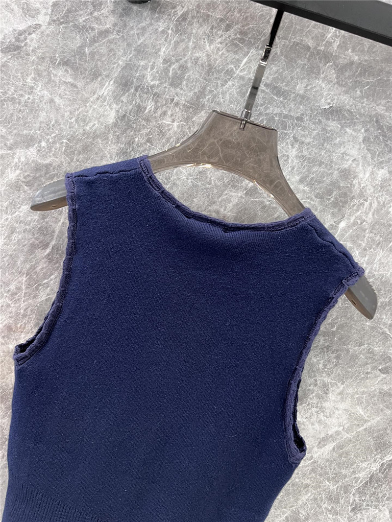 Ch**el v-neck knitted vest