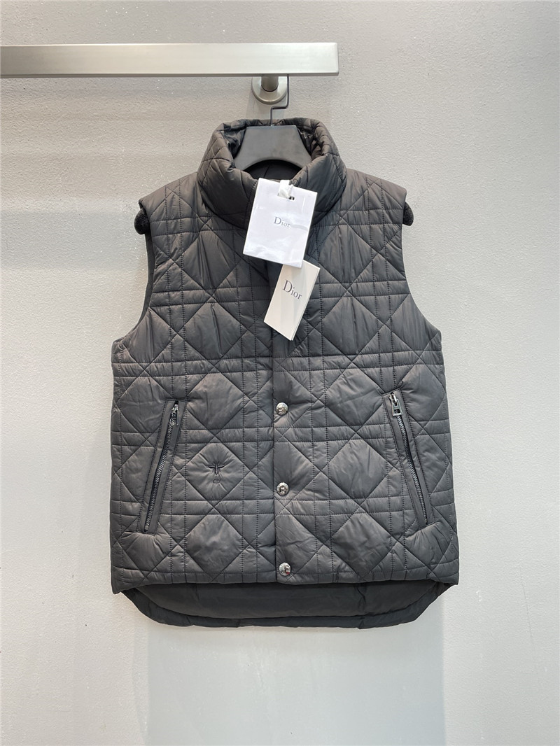 D10r cannage quilted vest