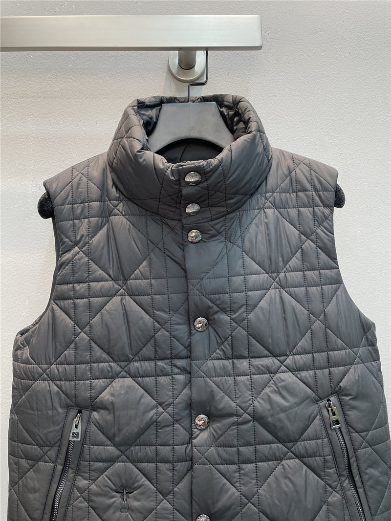 D10r cannage quilted vest