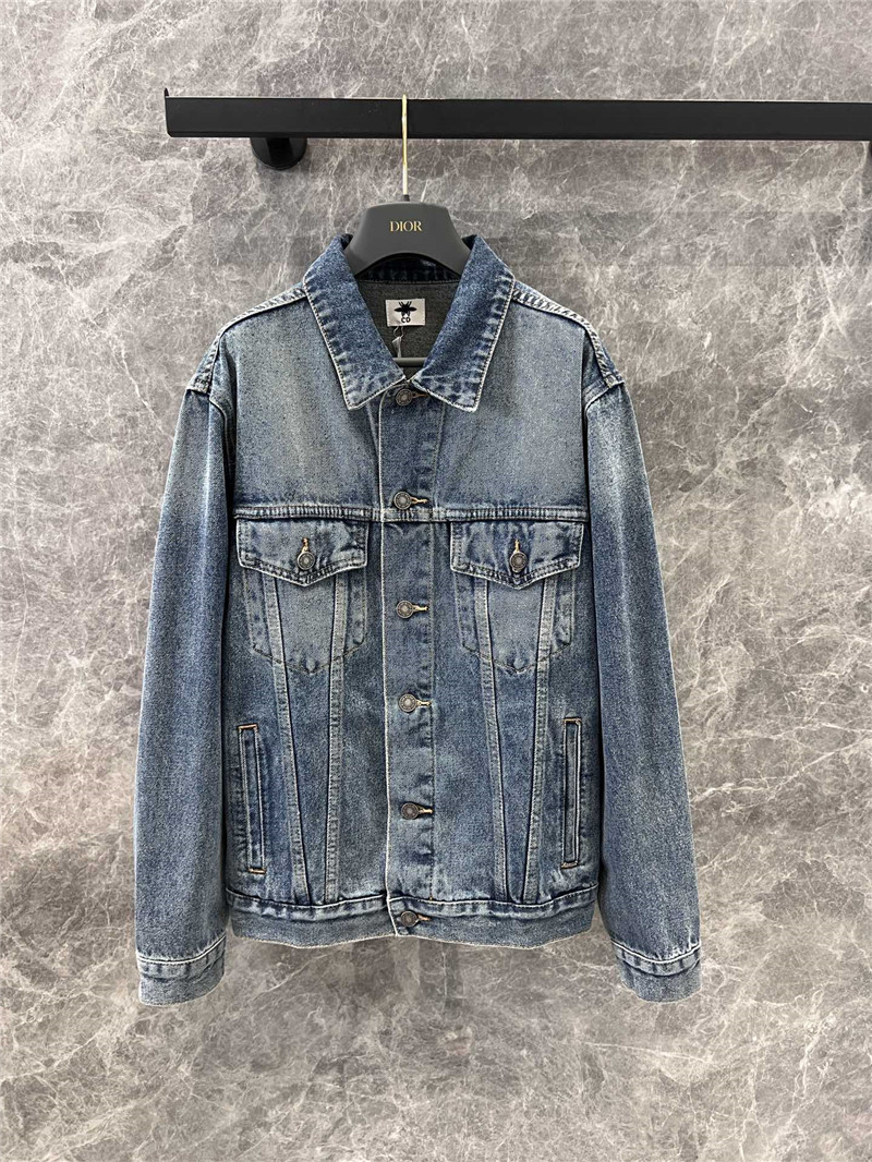D10r loose denim jacket