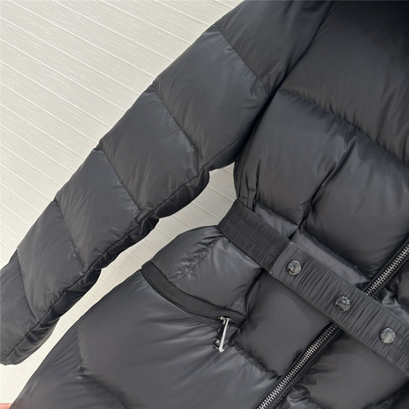 Moncler short hooded down jacket