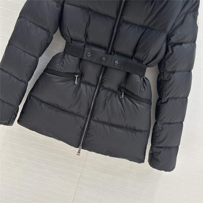 Moncler short hooded down jacket