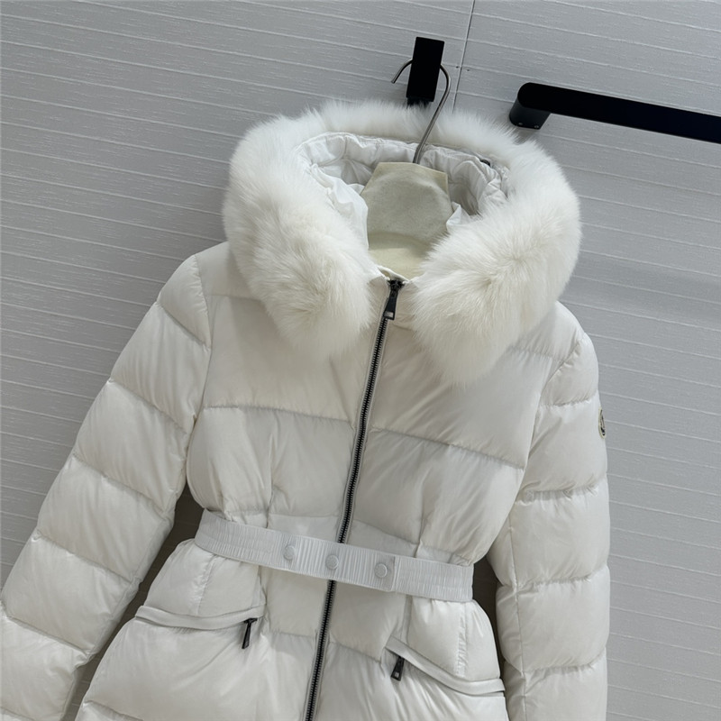 Moncler short hooded down jacket