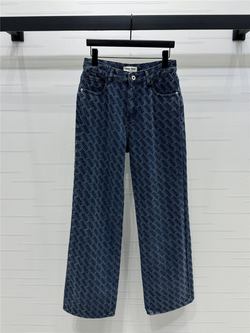 M1um1u straight jeans