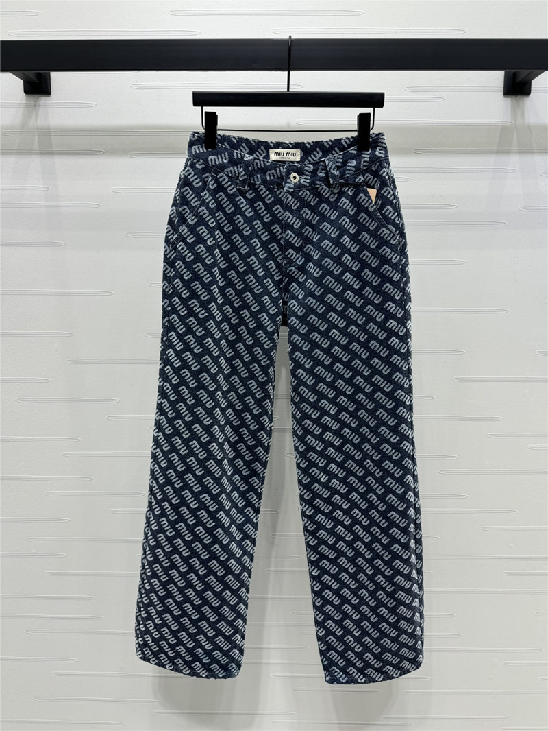 M1um1u straight jeans