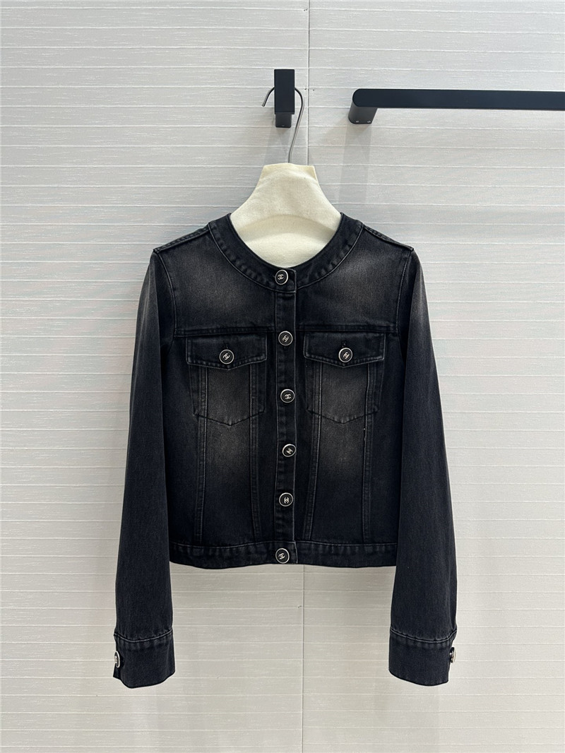Ch**el denim jacket small coat