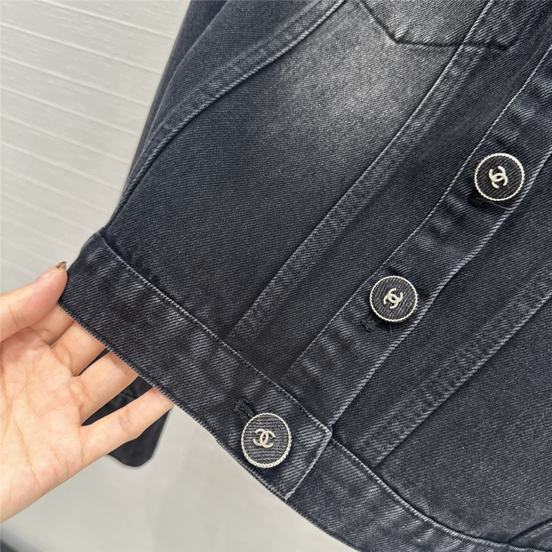 Ch**el denim jacket small coat