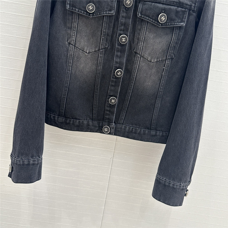 Ch**el denim jacket small coat