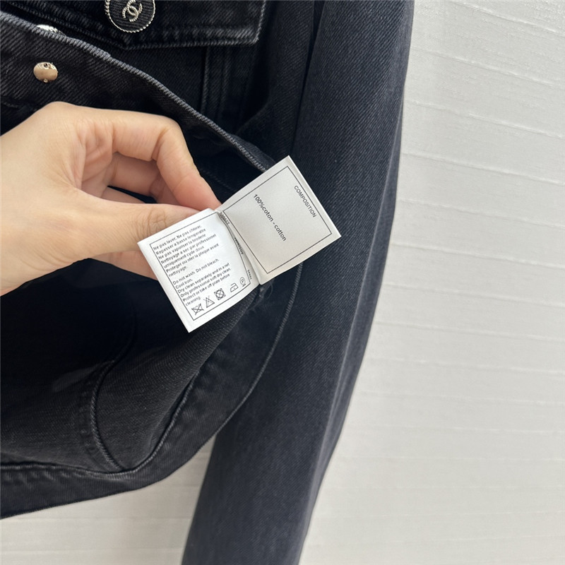 Ch**el denim jacket small coat