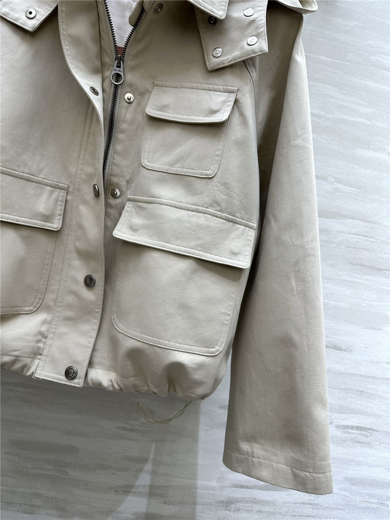 L0r0 P1ana hooded trench coat