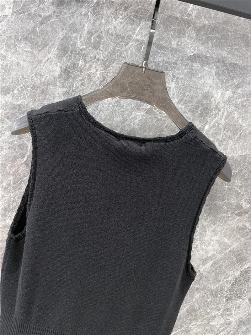 Ch**el knitted vest dress