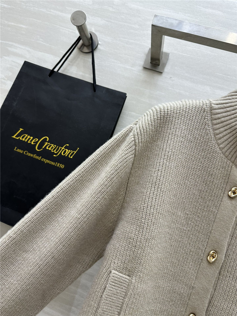 b0tt*ga Ven*ta turtleneck cardigan beige