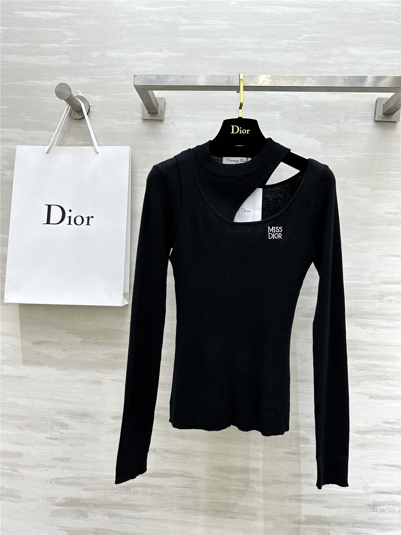 D10r fake two piece bottoming shirt