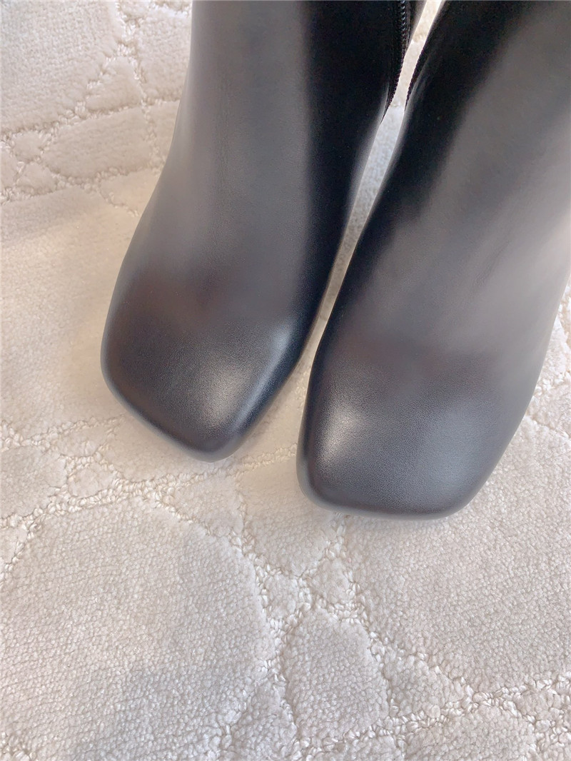 Ferragamo Elina Leather Ankle Boots