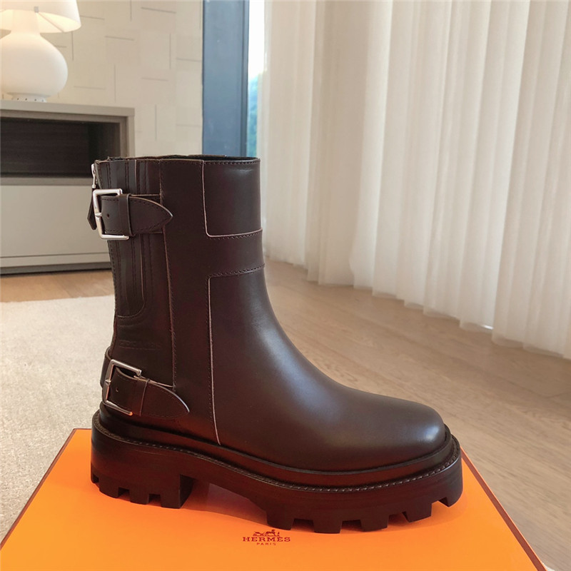 H**me5 jaimy ankle boots in calfskin