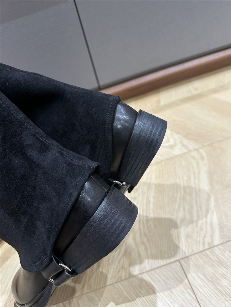 Miu Miu Turn-Down Collar Boots