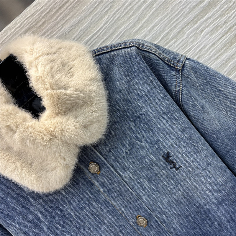 Y51 quilted denim jacket