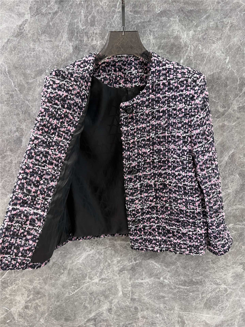 Va1e*ntin0 woven cropped coat