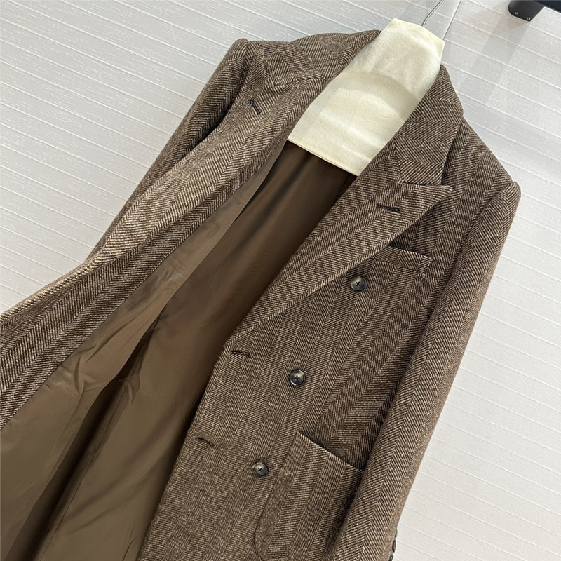 L0r0 P1ana double-breasted blazer