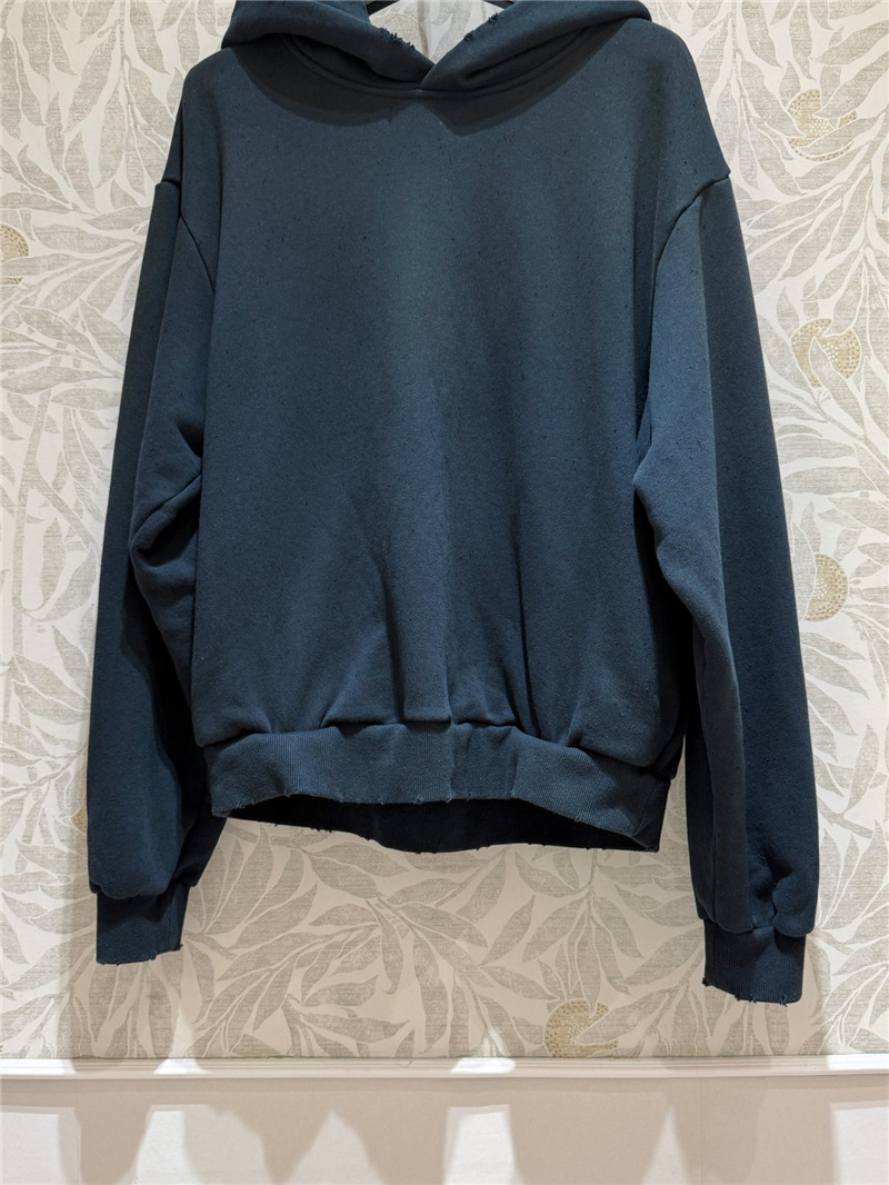 Acne Studios Black Printed Logo Hoodie