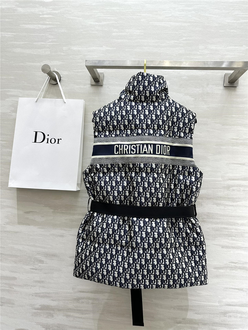 D10r stand collar jacket down vest