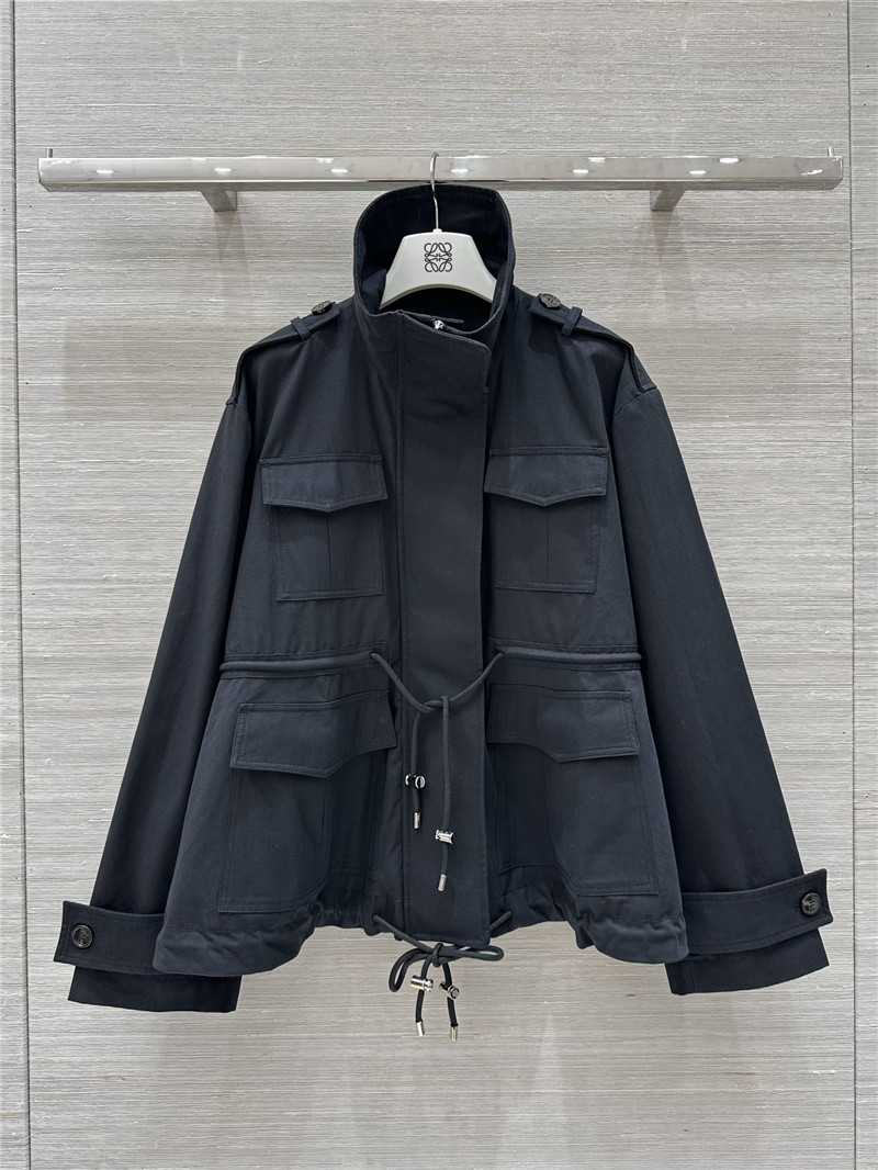 L0ew* mid-length casual coat