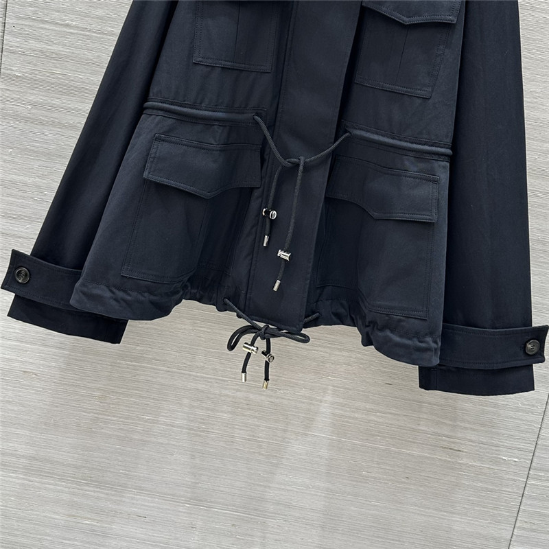 L0ew* mid-length casual coat